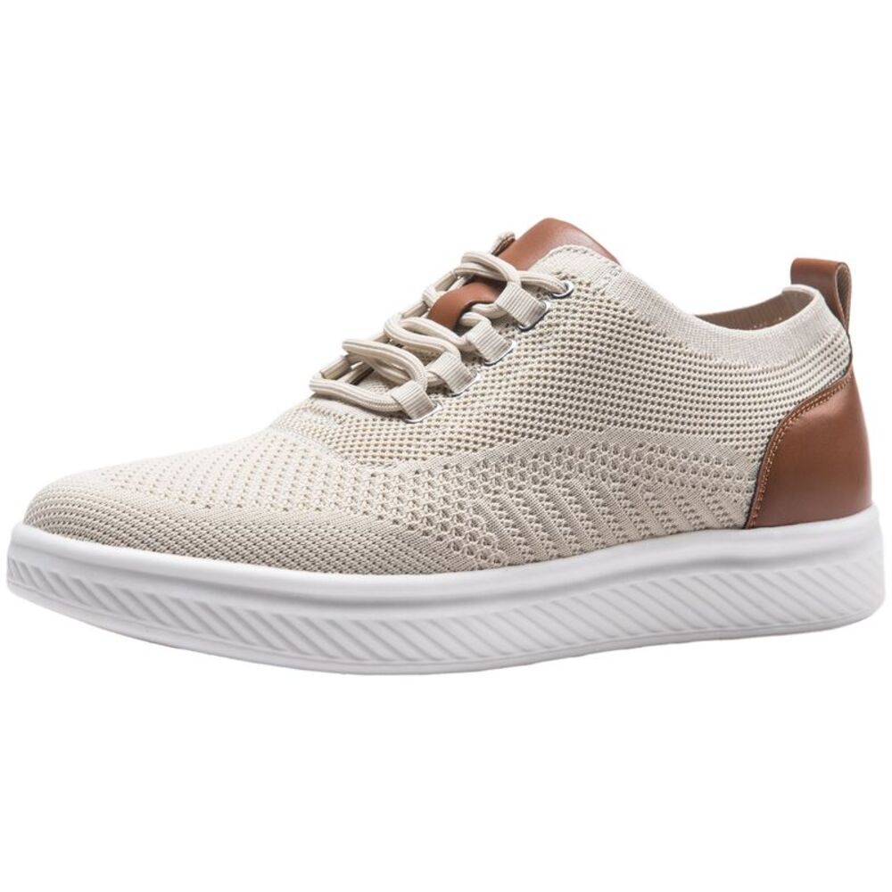 Alpine Swiss Brad Men's Lightweight Dress Sneakers – Breathable Mesh Oxford